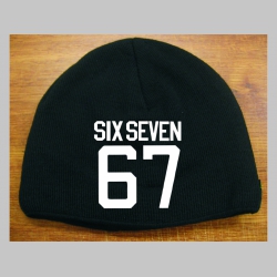 Six Seven 67 čierna pletená čiapka stredne hrubá vo vnútri naviac zateplená, univerzálna veľkosť, materiálové zloženie 100% akryl Six Seven 67 čierna pletená čiapka stredne hrubá vo vnútri naviac zateplená, univerzálna veľkosť, materiálové zloženie 100% akryl